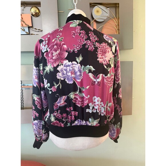 SLB silk bomber jacket - Picture 3 of 11